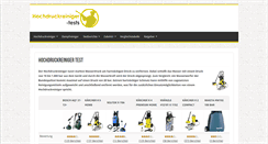 Desktop Screenshot of hochdruckreiniger-tests.net