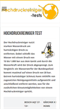 Mobile Screenshot of hochdruckreiniger-tests.net